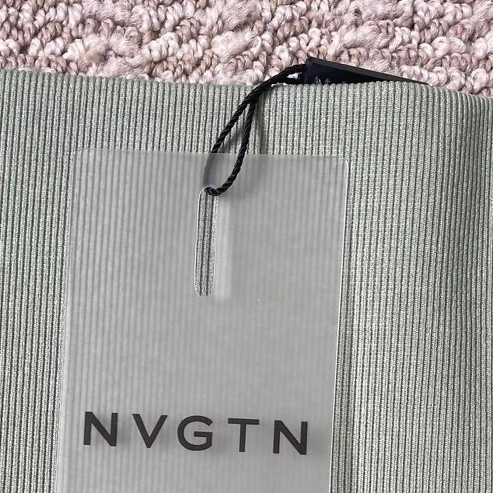 Nvgtn NWT Sage Green Seamless Pro Workout Shorts - Picture 3 of 5
